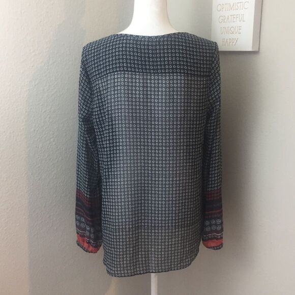 Sanctuary Sheer Long Sleeve Blouse - Picture 5 of 6